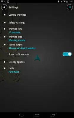 TomTom Speed Cameras android App screenshot 1